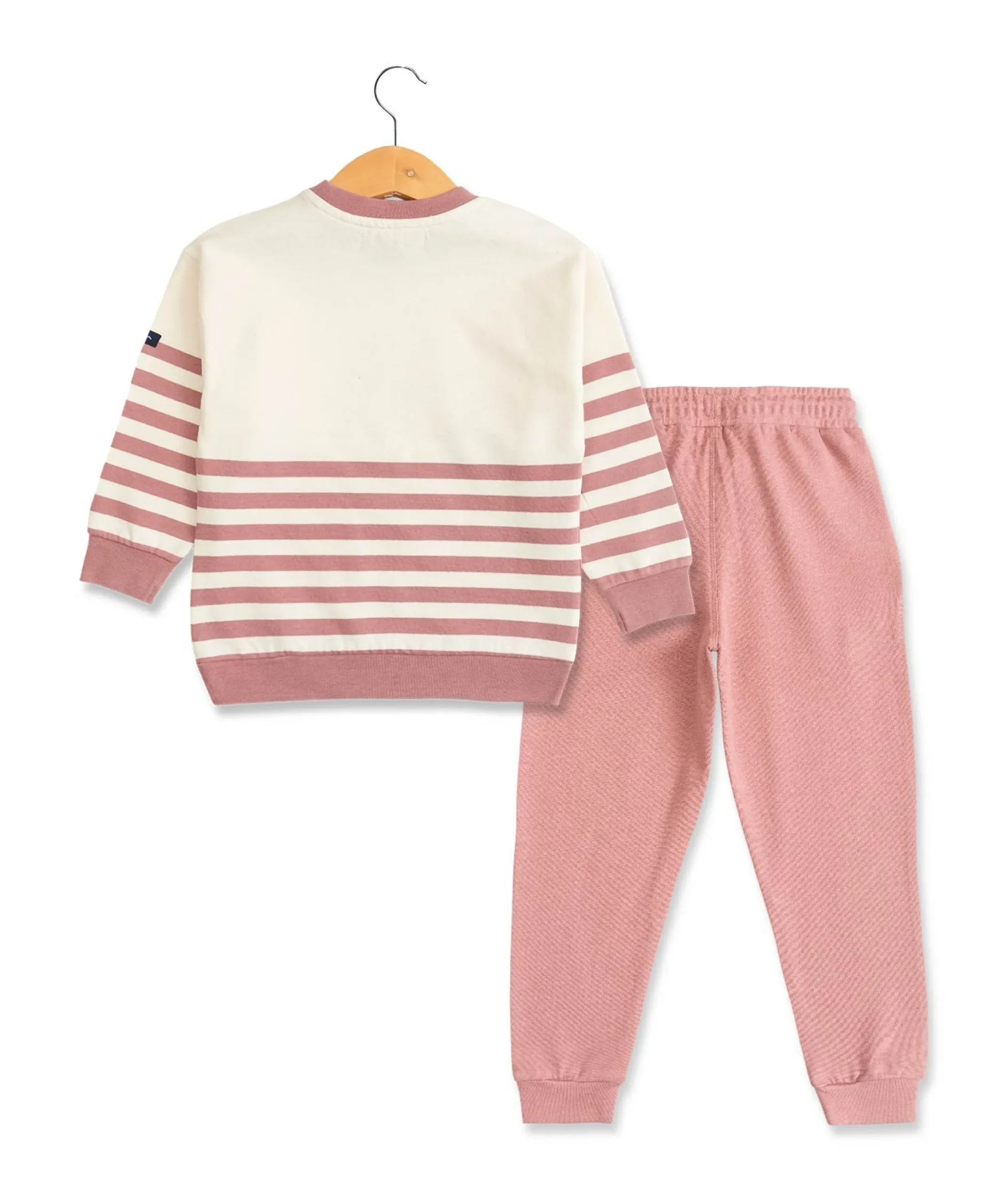 PANTALON + HAUT ROSE BLUSH WARRANT