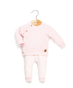 PANTALON + HAUT ROSE PALE MIRAKLE