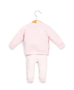 PANTALON + HAUT ROSE PALE MIRAKLE