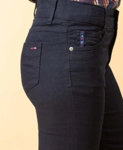 PANTALON DENIM BLEU COMKOMO