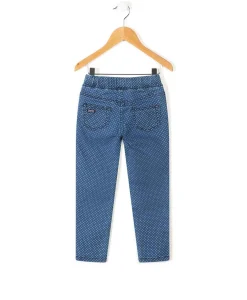 PANTALON DENIM IMPRIME GRECINAETOI