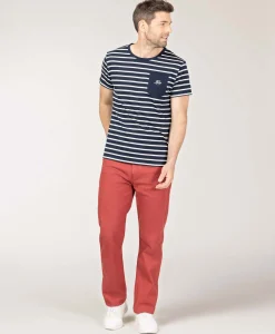 PANTALON ROUGE DELAVE ELINO