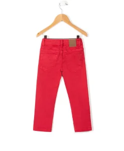 PANTALON ROUGE RUBIS DAUMO