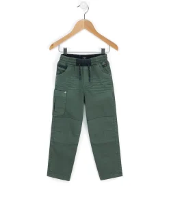 PANTALON VERT FOUGERE COUSTER