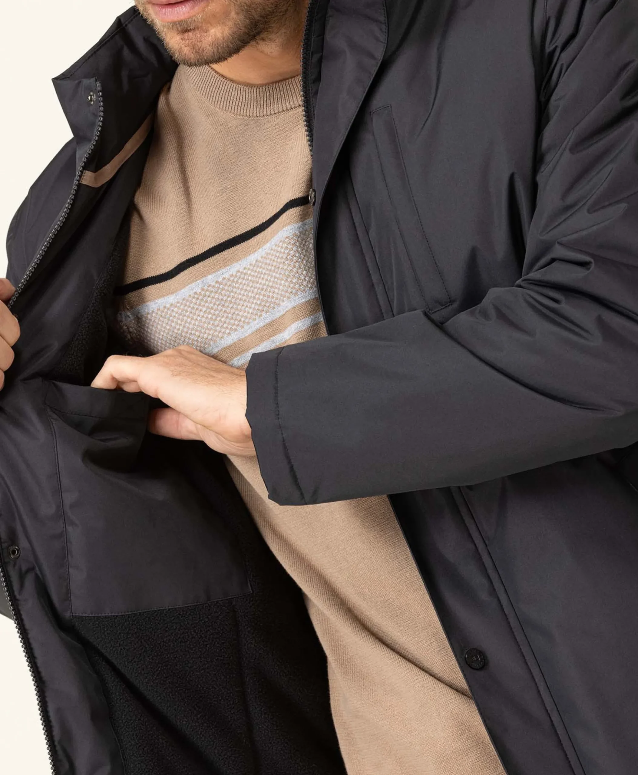 PARKA NOIR XABAN