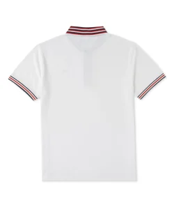 POLO MC BLANC OPTIQUE CABYST