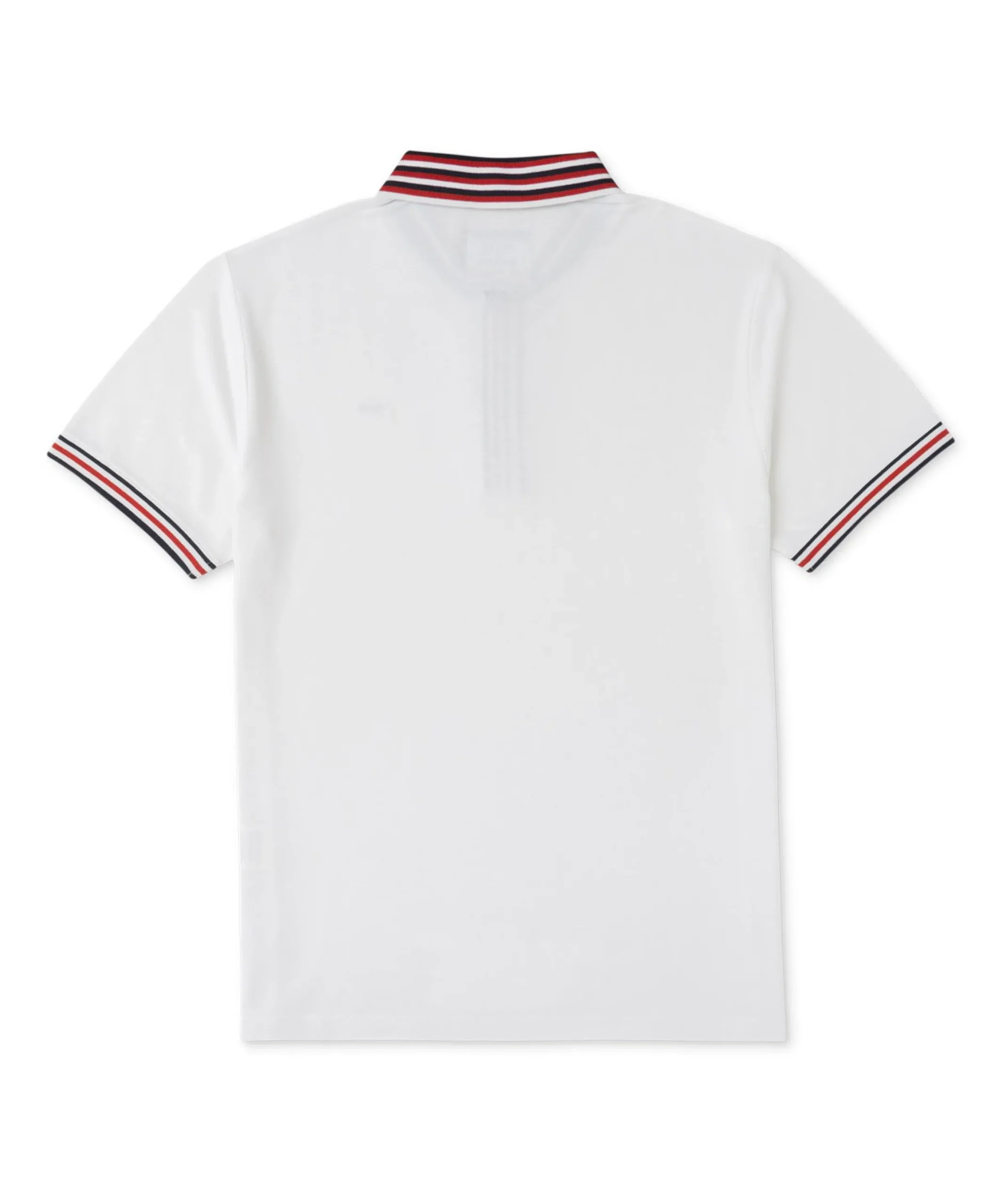 POLO MC BLANC OPTIQUE CABYST