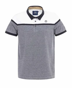 POLO MC BLANC OPTIQUE FEVITO