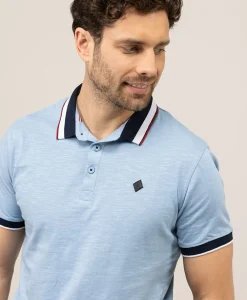 POLO MC BLEU CIEL CALALA