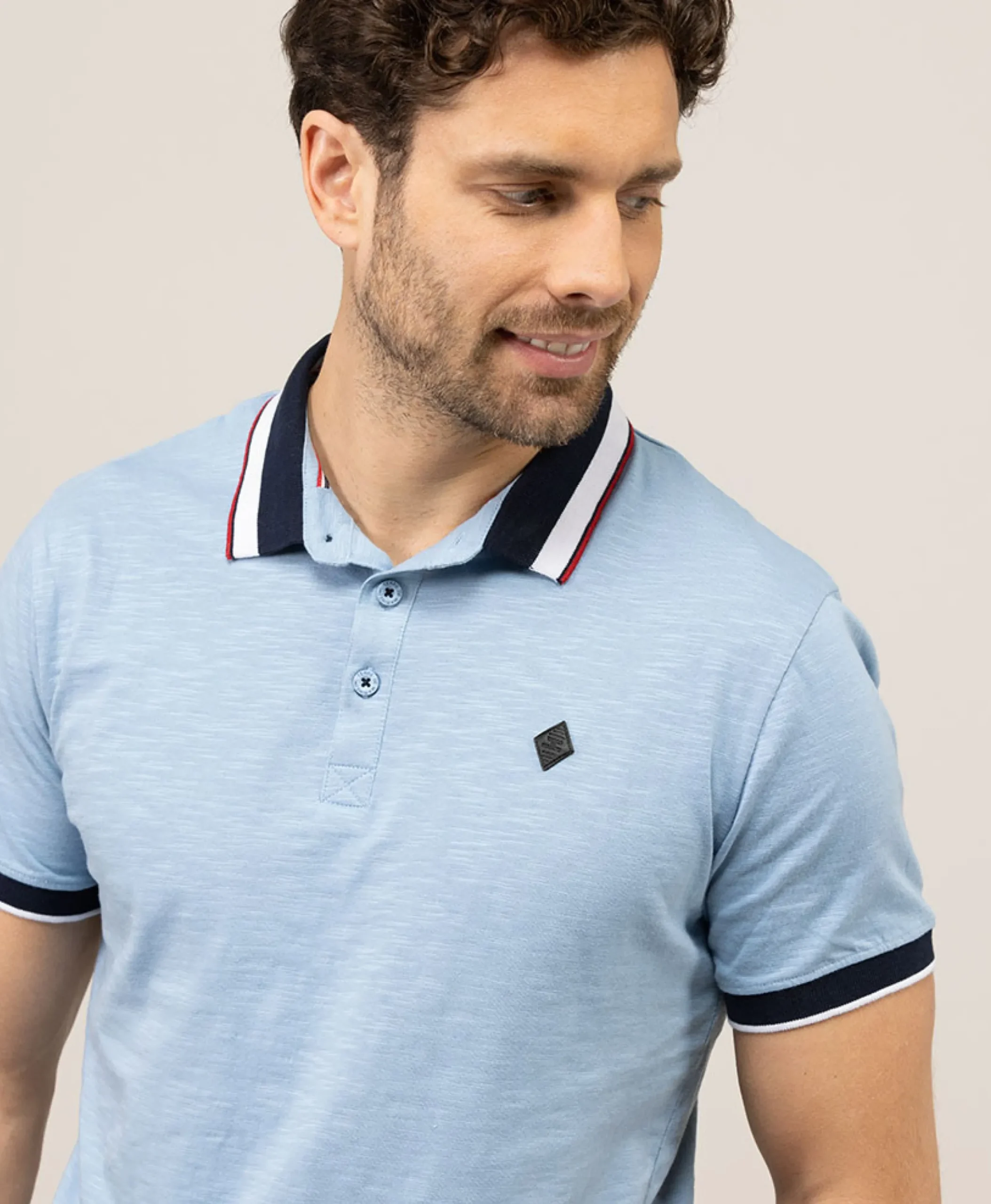 POLO MC BLEU CIEL CALALA