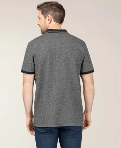POLO MC GRIS CHINE OJAK