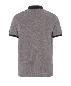 POLO MC JACQUARD NOIR COLDAN