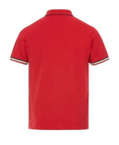 POLO MC ROUGE RUBIS CABYST