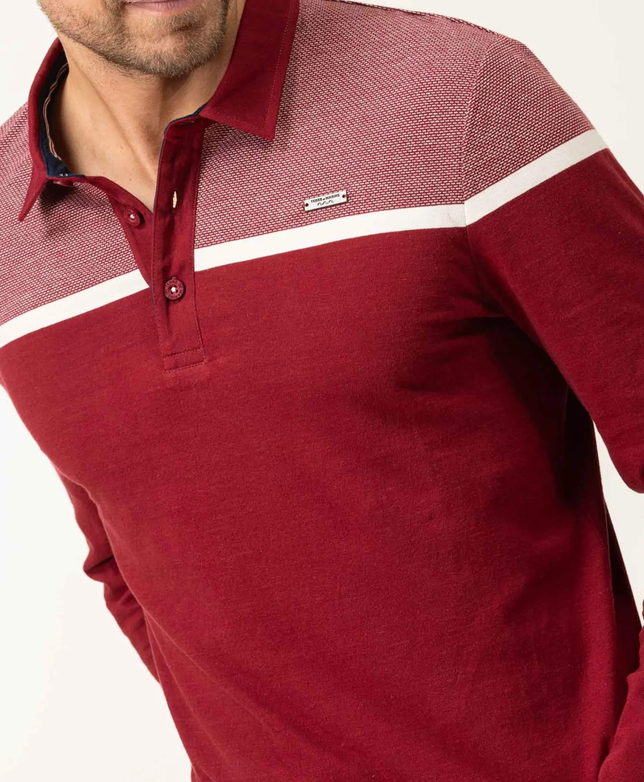 POLO ML GRENAT OJARI