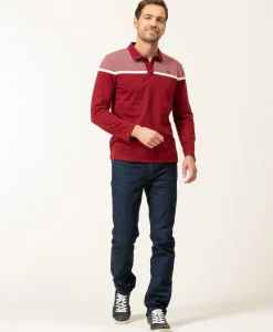 POLO ML GRENAT OJARI