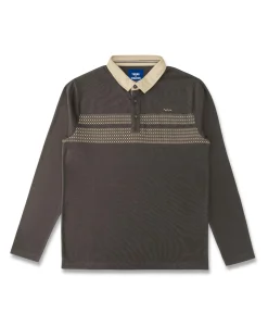 POLO ML IMPRIME CHOCOLAT ONIBI Polo H IMP CHO