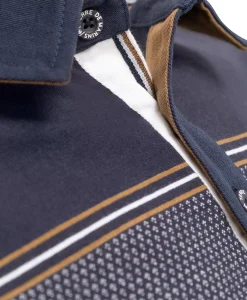 POLO ML INDIGO DERAN