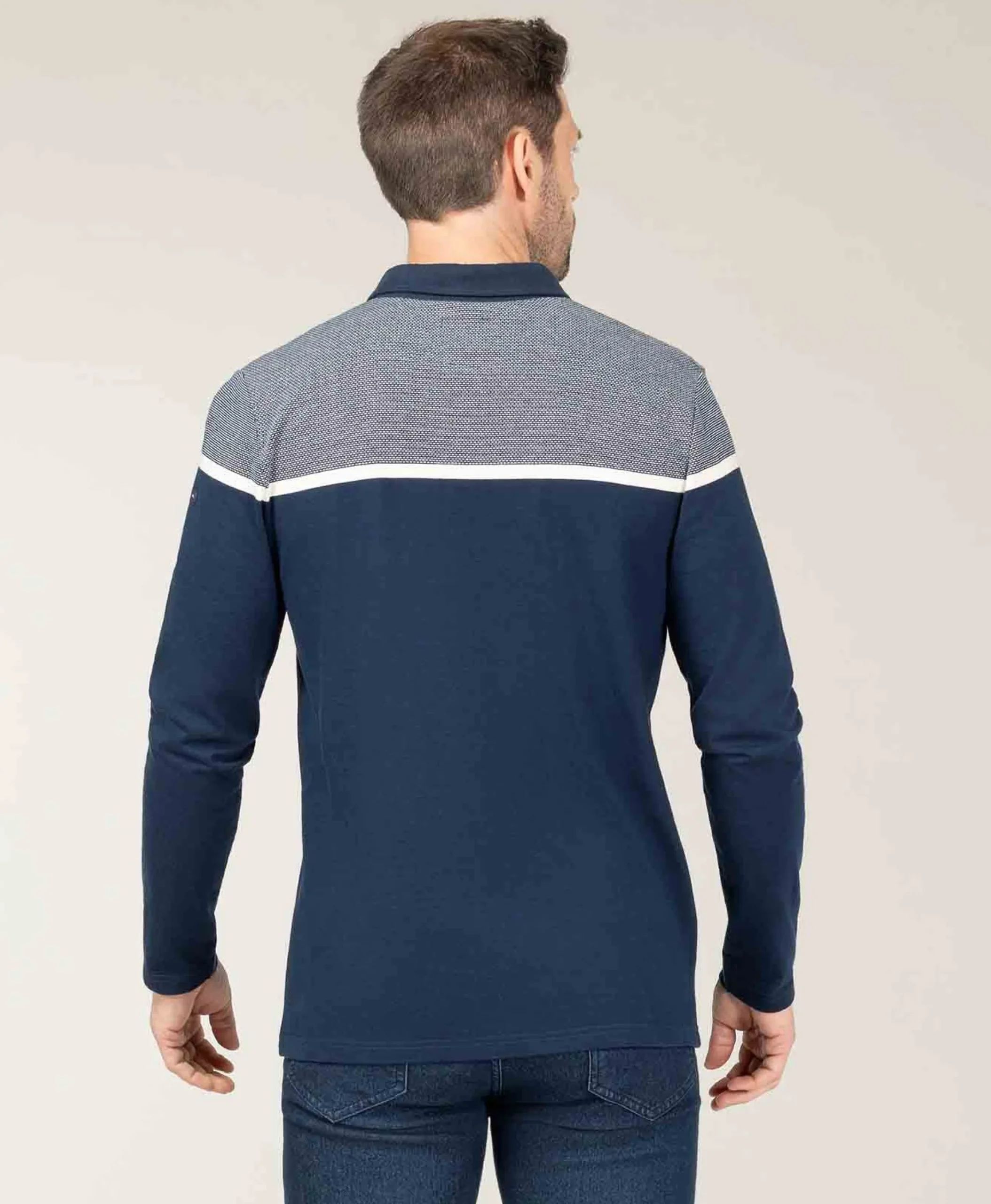 POLO ML INDIGO OJARI
