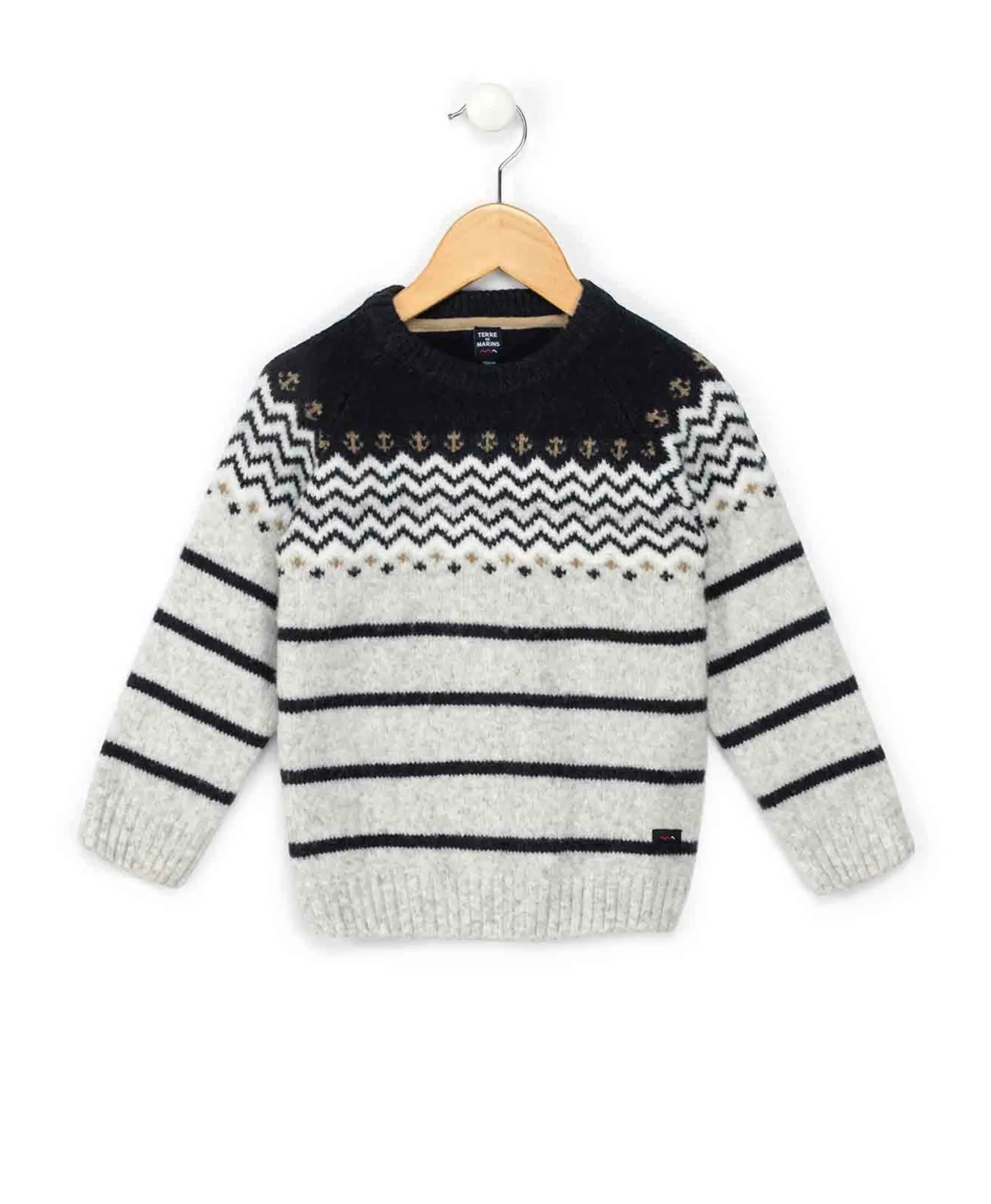 PULL GRIS CHINE PADOK