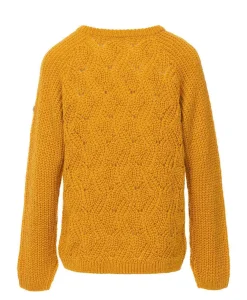 PULL JAUNE OCRE LITAS
