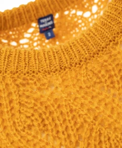 PULL JAUNE OCRE LITAS