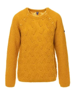 PULL JAUNE OCRE LITAS