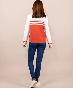 PULL ORANGE KOLETTE