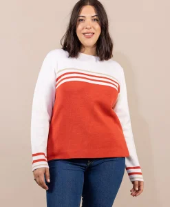 PULL ORANGE KOLETTE