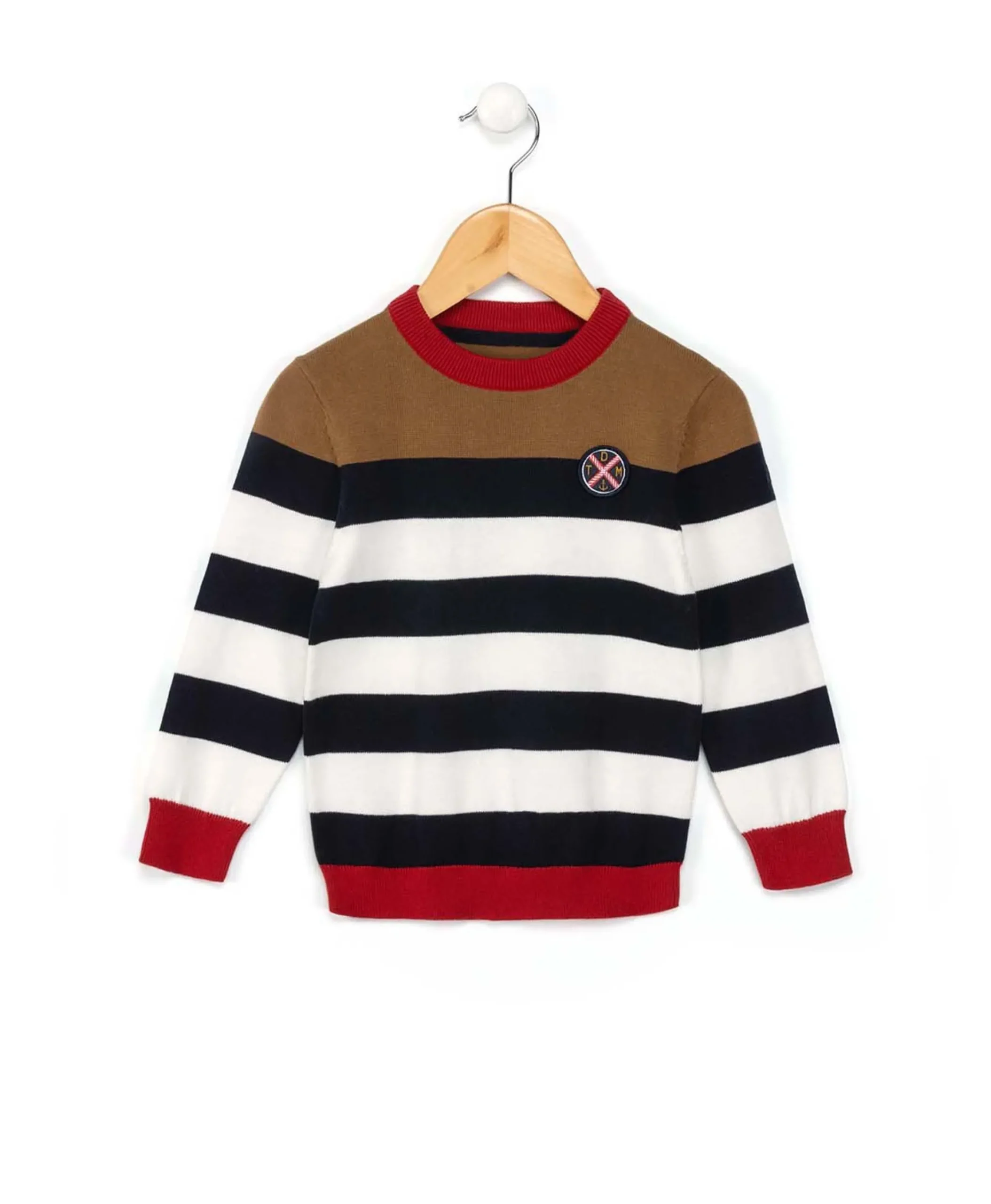PULL RAYE MULTICOLORE AMFITAS