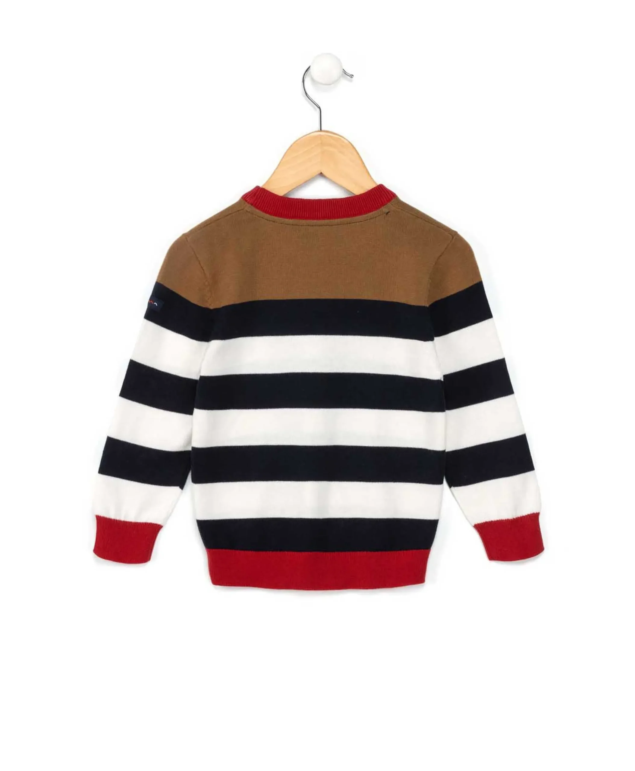 PULL RAYE MULTICOLORE AMFITAS