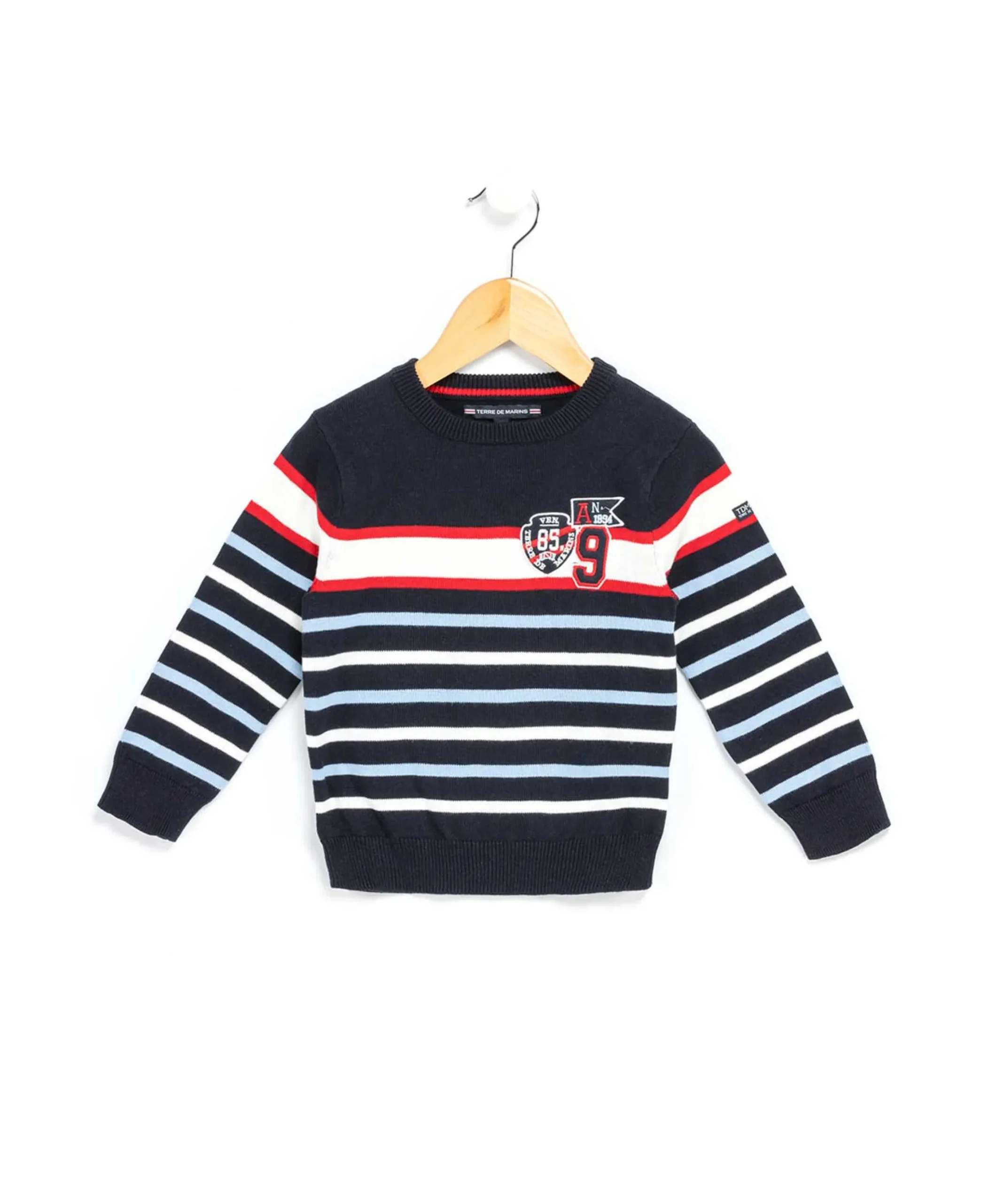 PULL RAYE MULTICOLORE ANTOLIS