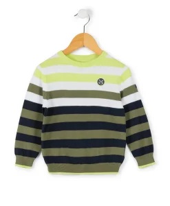 PULL RAYE MULTICOLORE HOMAR