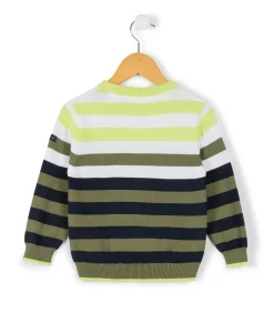 PULL RAYE MULTICOLORE HOMAR