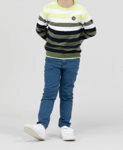 PULL RAYE MULTICOLORE HOMAR