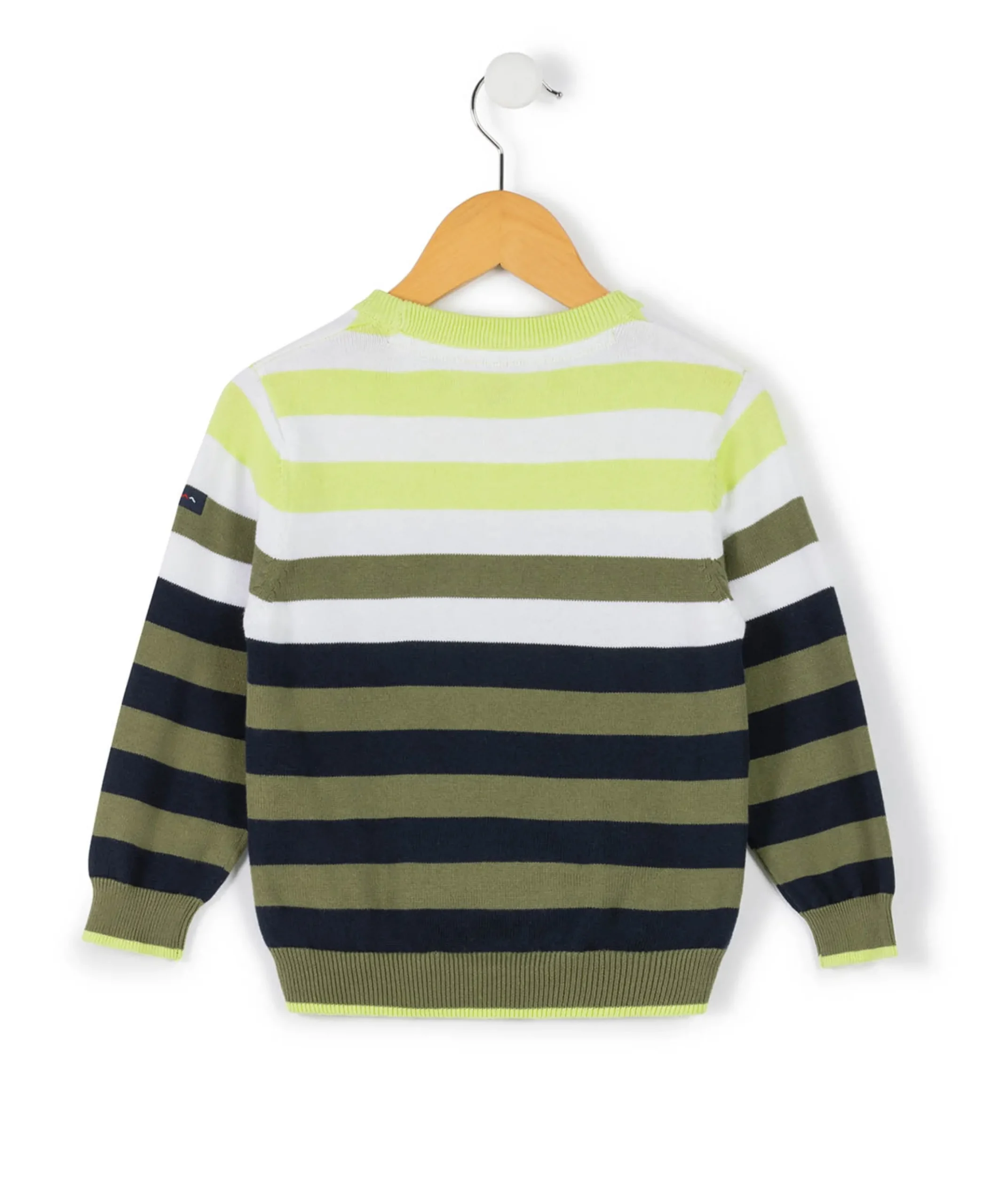 PULL RAYE MULTICOLORE HOMAR