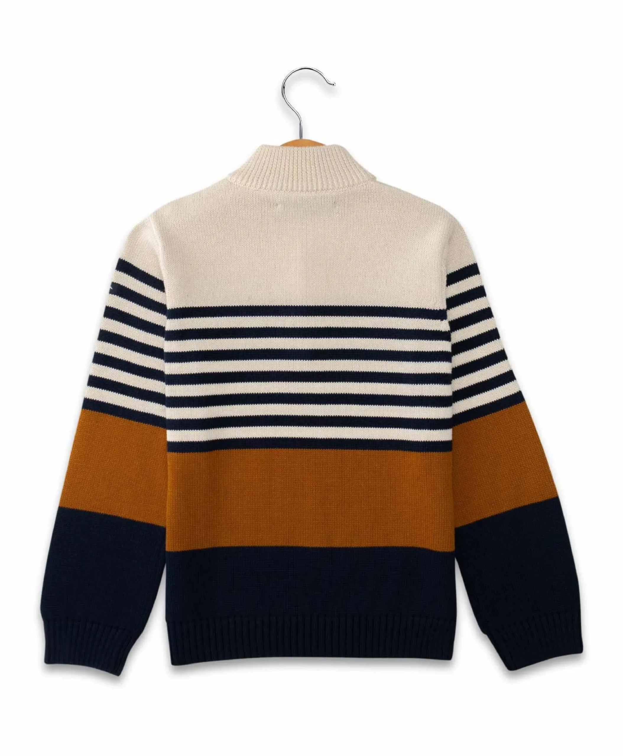 PULL RAYE MULTICOLORE KAMIONER