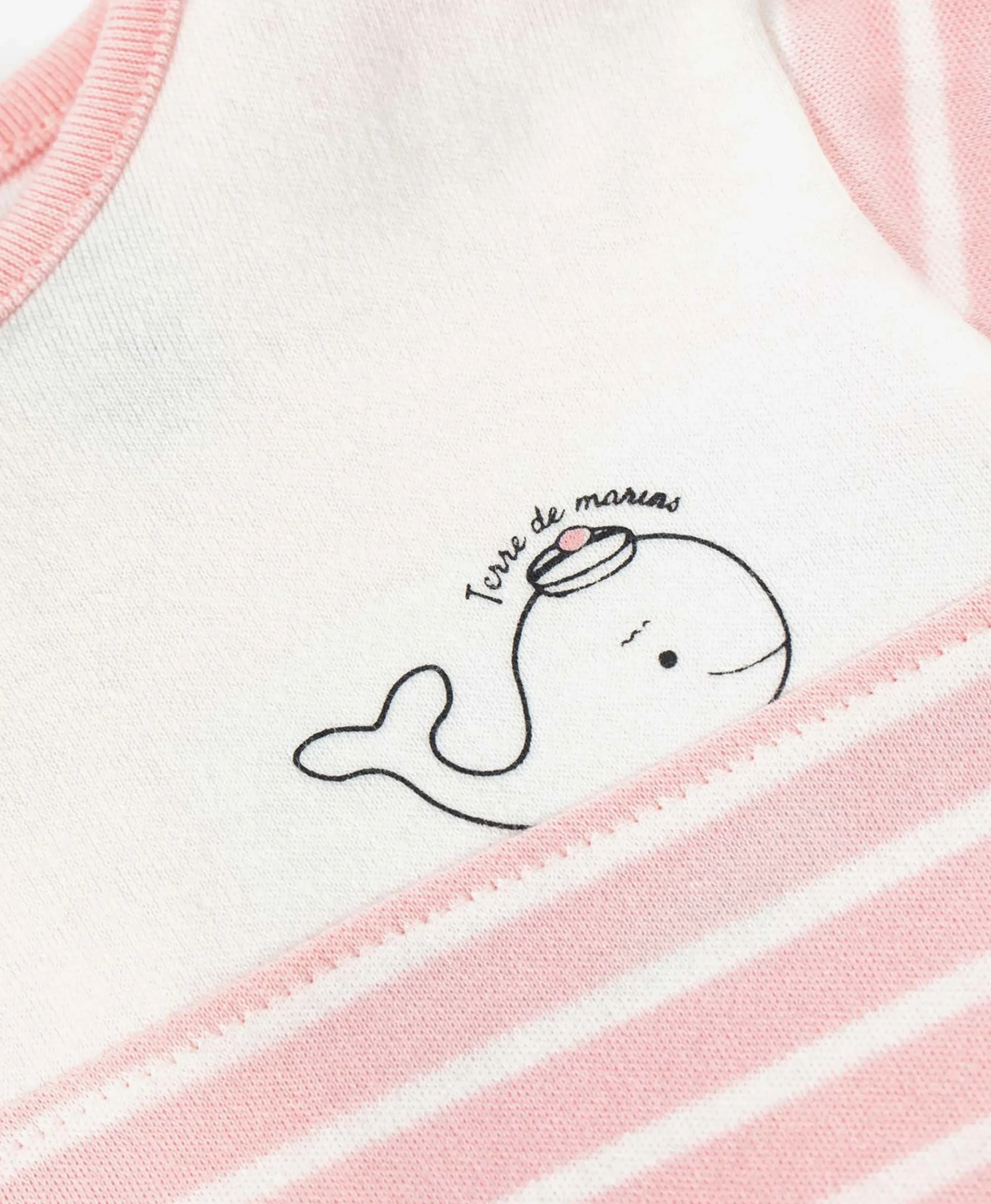 PYJAMA FOND ROSE RAYE NATUREL NYJAMA