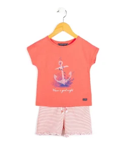 PYJAMA ROSE CORAIL NOURA
