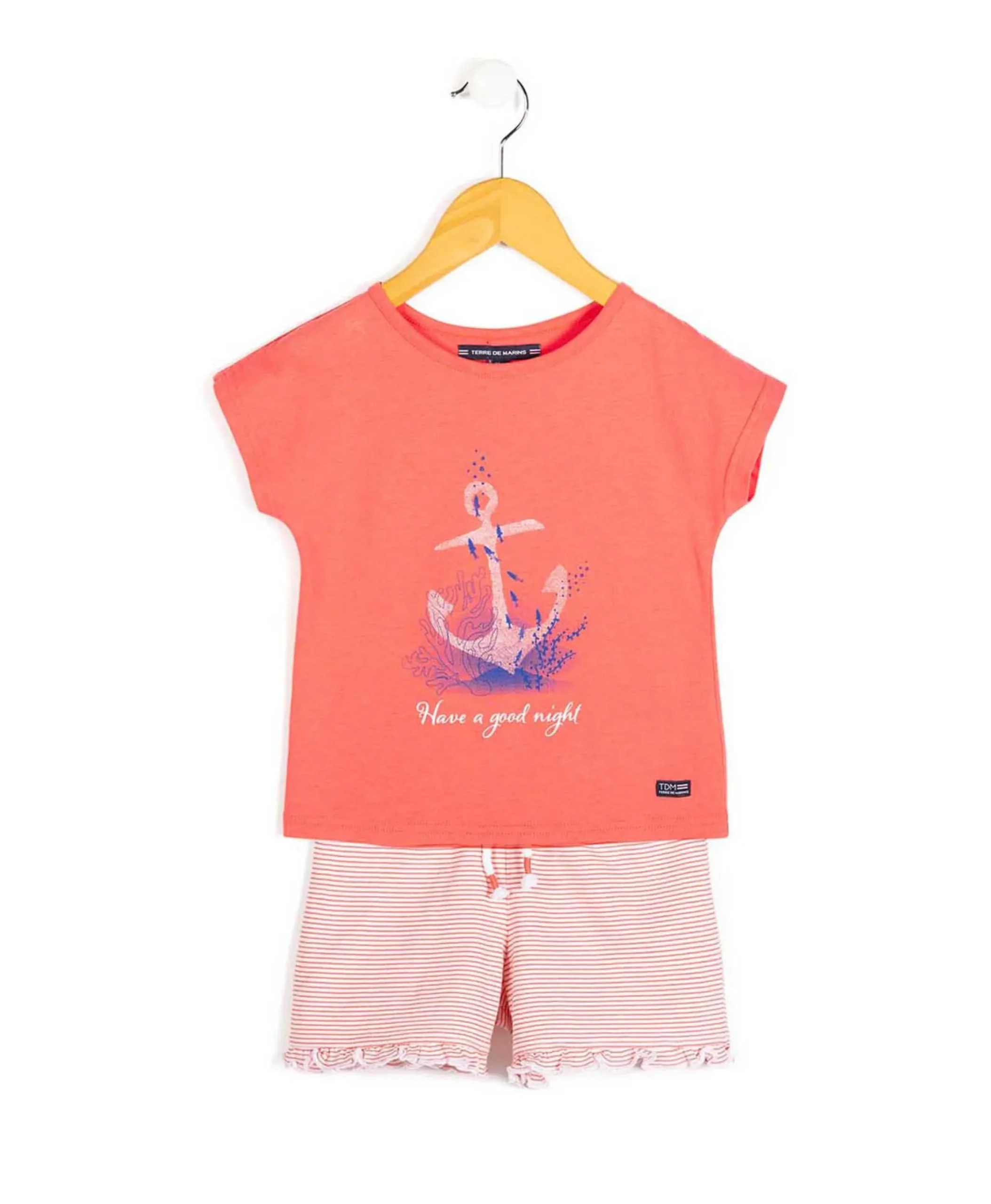 PYJAMA ROSE CORAIL NOURA