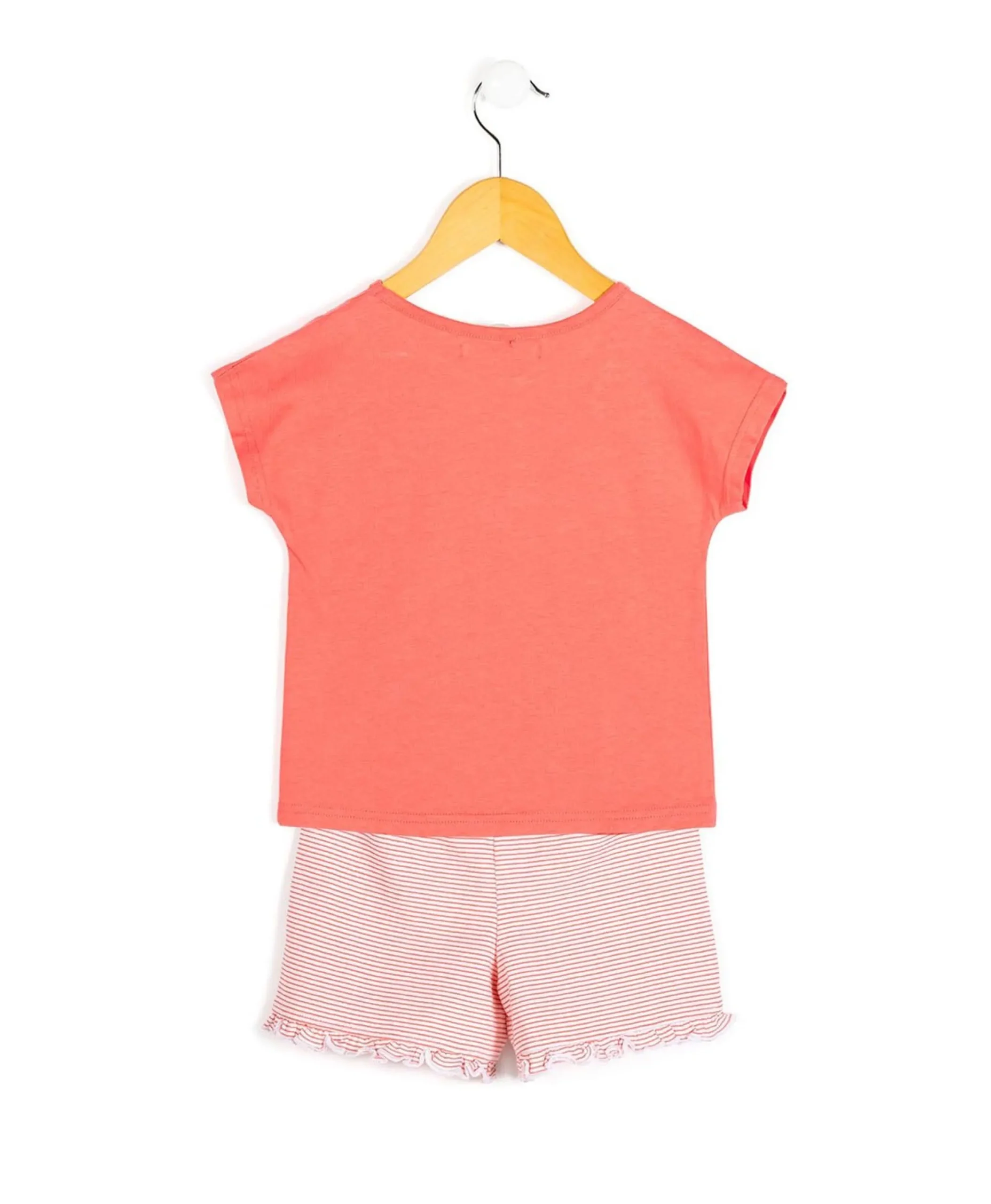 PYJAMA ROSE CORAIL NOURA