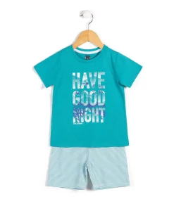 PYJAMA VERT EMERAUDE NYLS