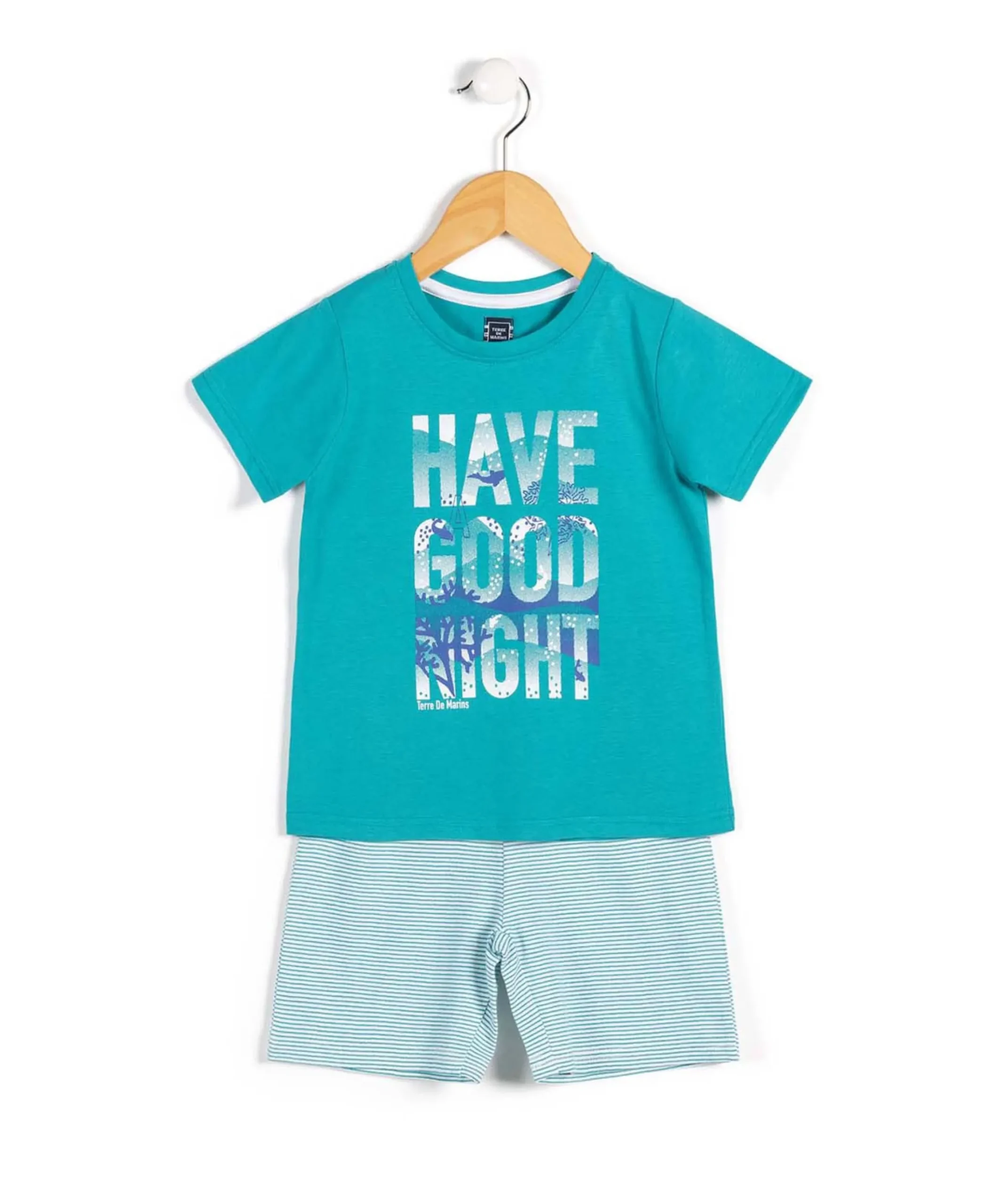 PYJAMA VERT EMERAUDE NYLS