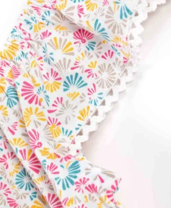 ROBE + ACCESSOIRE IMPRIME MULTICO ROBYNE