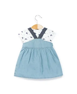 ROBE + HAUT DENIM CLAIR ROBY