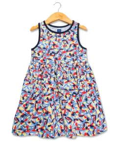 ROBE + HAUT IMPRIME FOND BLANC PAIGE