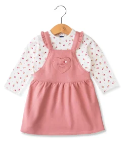 ROBE + HAUT ROSE EFUPI