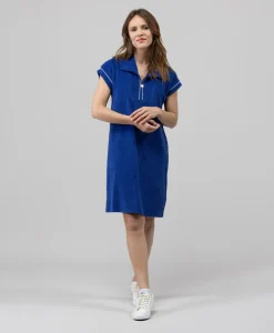 ROBE MC BLEU OUTREMER CHINE PODIE