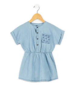 ROBE MC DENIM CLAIR POLINA