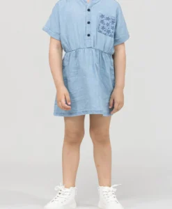 ROBE MC DENIM CLAIR POLINA