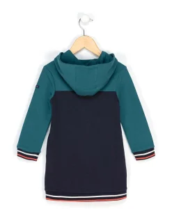 ROBE ML BLEU INDIGO CIFLORA